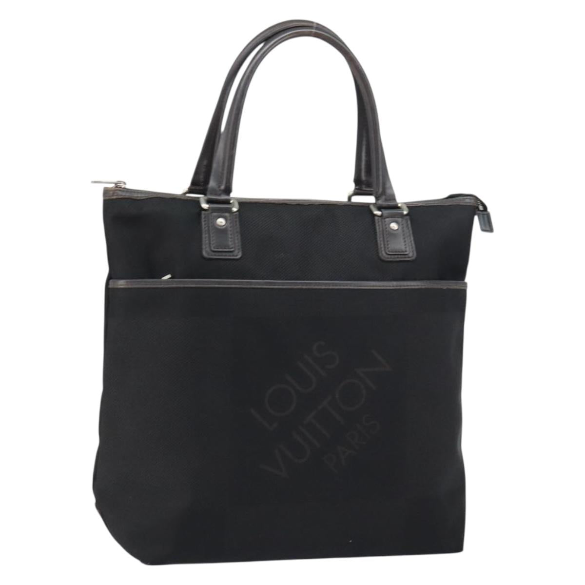 LOUIS VUITTON Damier Geant Kugar Tote Bag Black M93085 LV Auth BA9064
