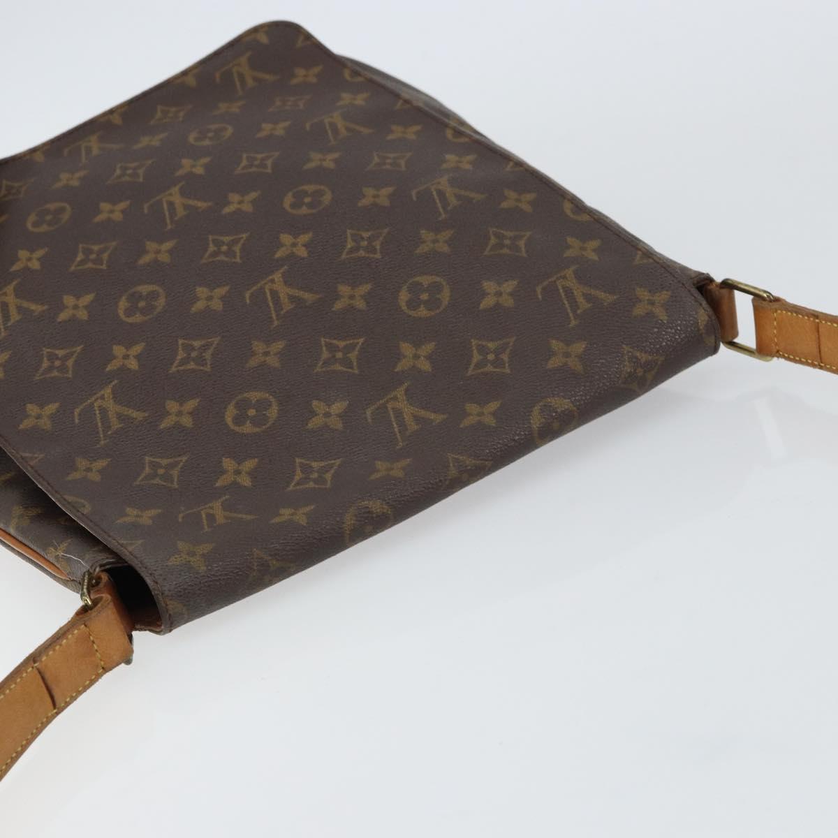 LOUIS VUITTON Monogram Musette Tango Long Strap Shoulder Bag M51388 Auth BA9065