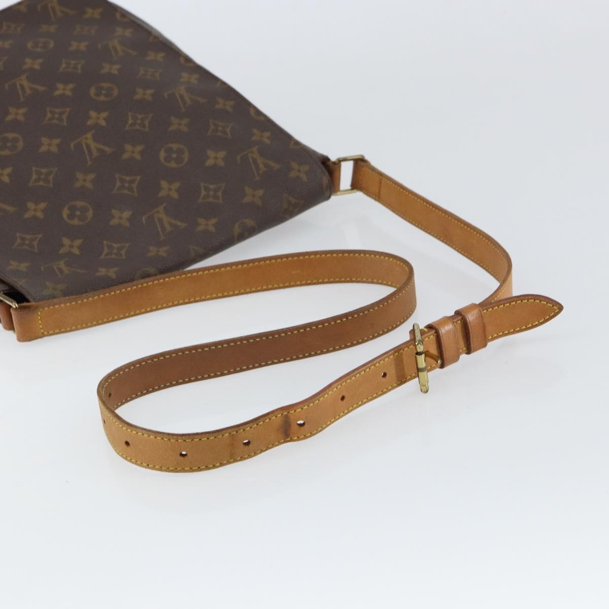 LOUIS VUITTON Monogram Musette Tango Long Strap Shoulder Bag M51388 Auth BA9065