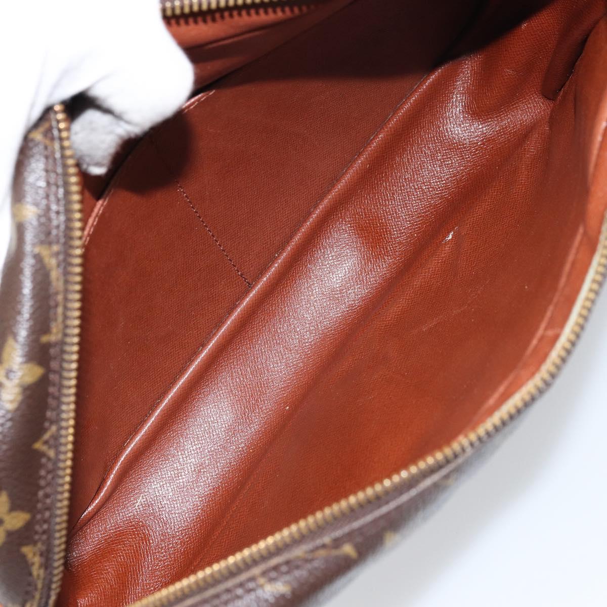 LOUIS VUITTON Monogram Compiegne 28 Clutch Bag M51845 LV Auth BA9096