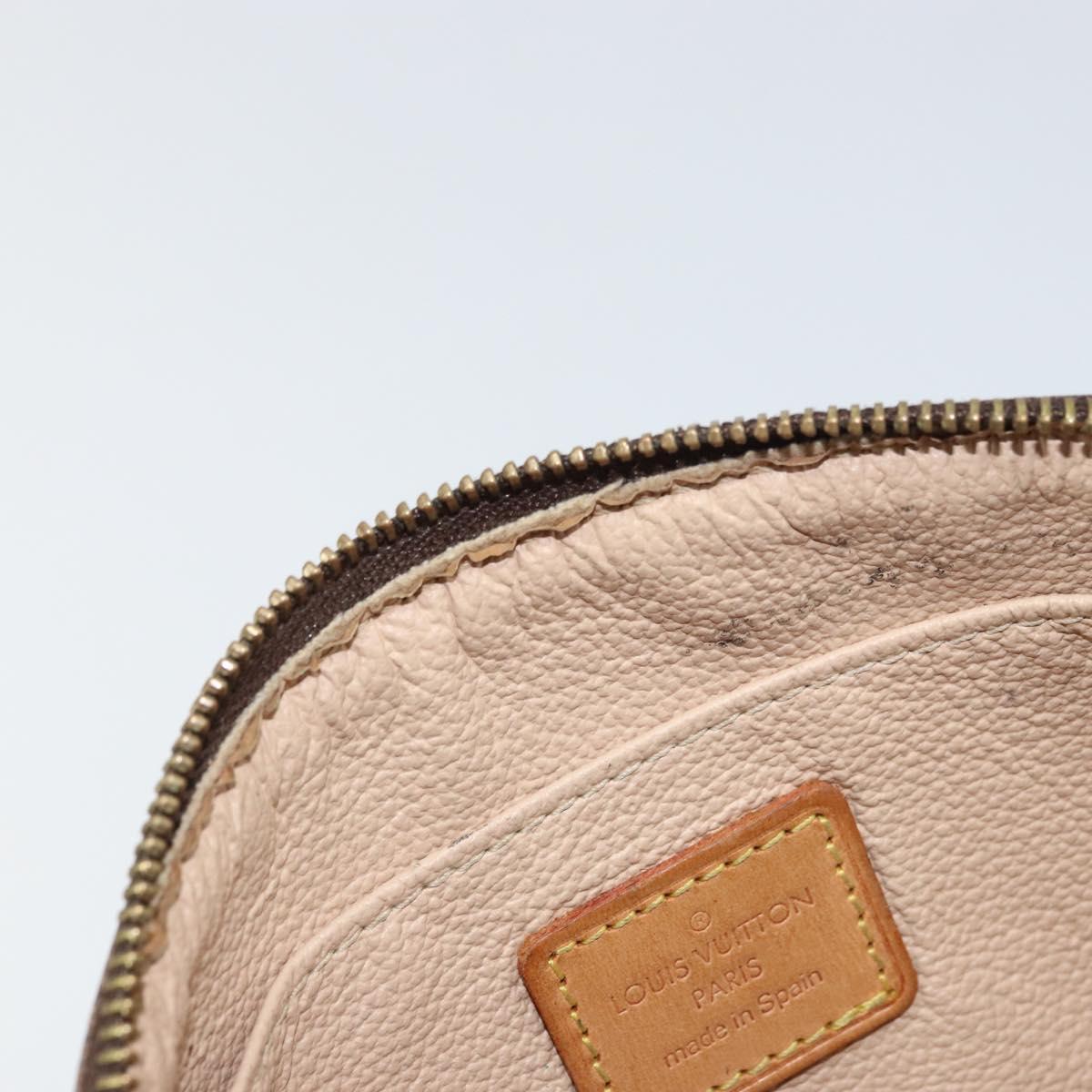 LOUIS VUITTON Monogram Pochette Cosmetic PM Pouch M43998 LV Auth BA9098