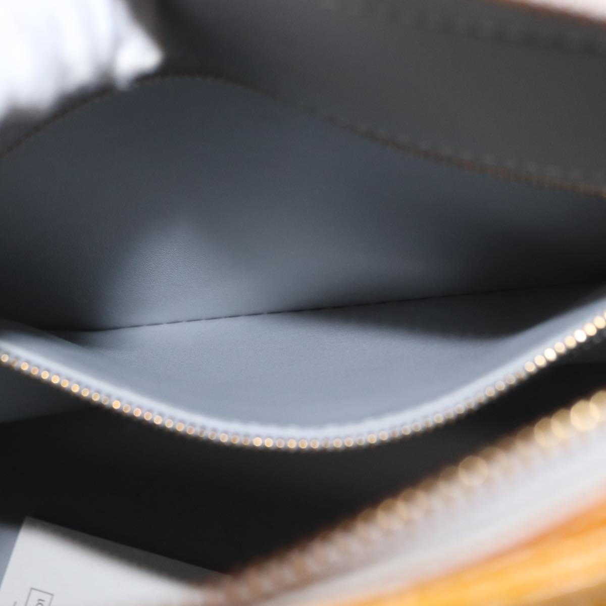 LOUIS VUITTON Monogram Vernis Houston Hand Bag Gris M91053 LV Auth BA9112