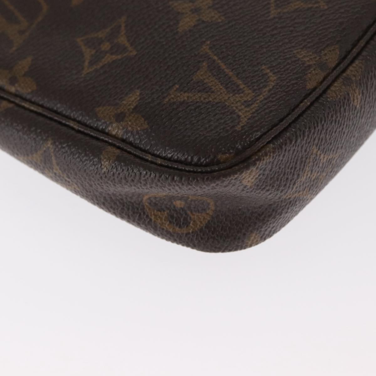 LOUIS VUITTON Monogram Pochette Accessoires Pouch M51980 LV Auth BA9113