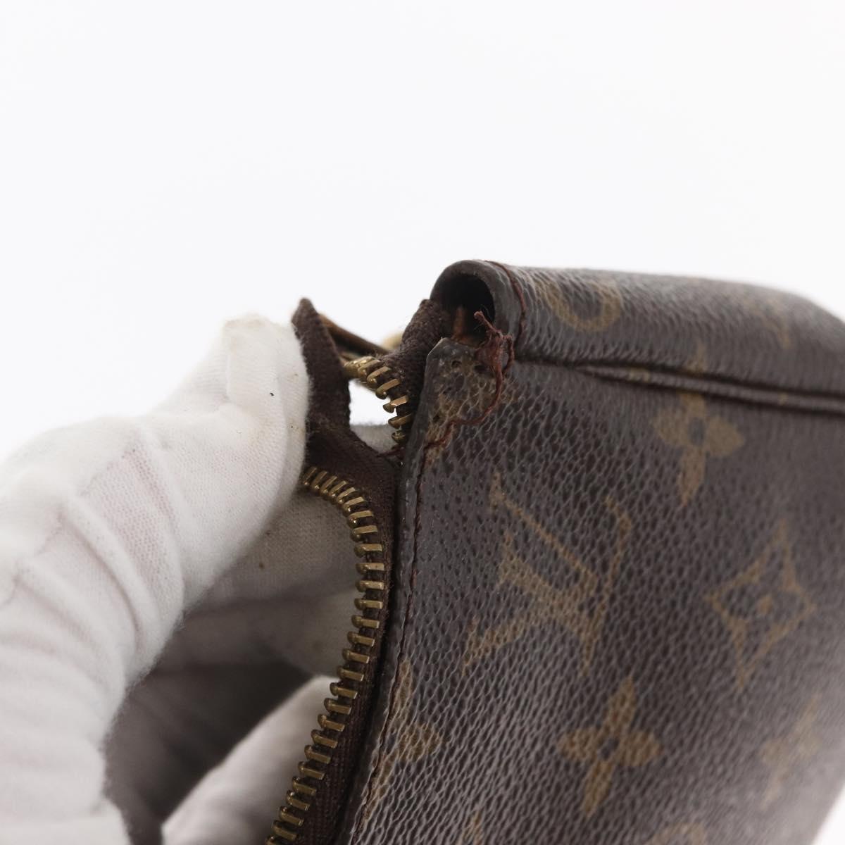LOUIS VUITTON Monogram Pochette Accessoires Pouch M51980 LV Auth BA9113