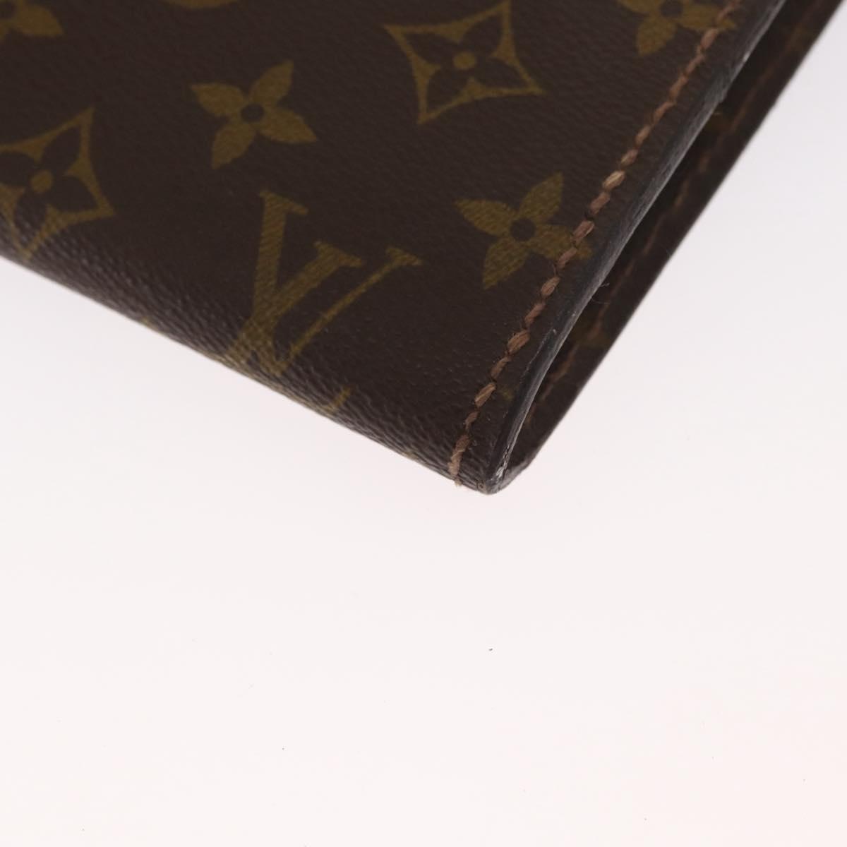 LOUIS VUITTON Monogram Posh Ministor Briefcase M53445 LV Auth BA9117