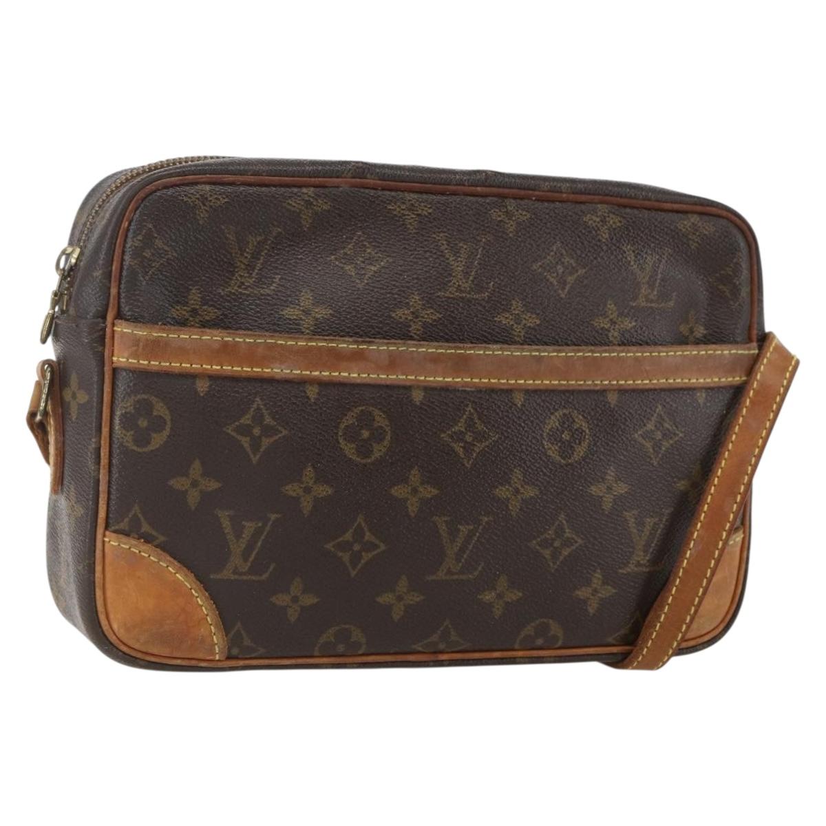 LOUIS VUITTON Monogram Trocadero 27 Shoulder Bag M51274 LV Auth BA9118