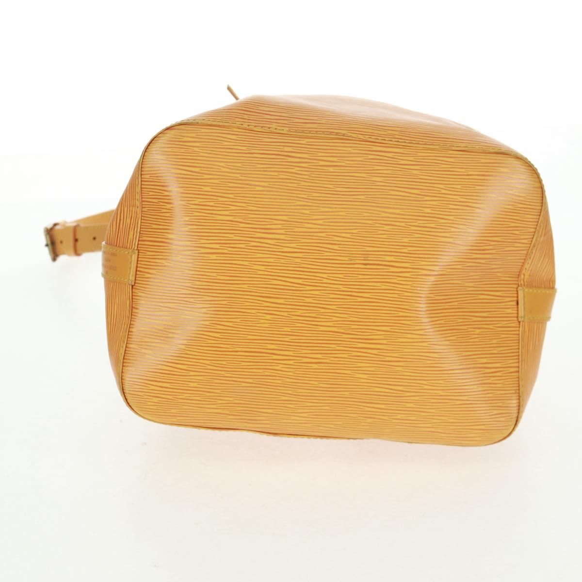 LOUIS VUITTON Epi Petit Noe Shoulder Bag Yellow M44109 LV Auth BA9123
