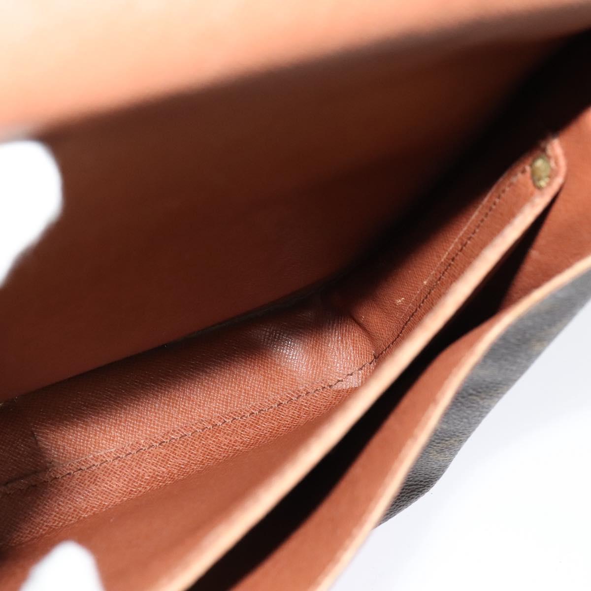 LOUIS VUITTON Monogram Cartouchiere GM Shoulder Bag M51252 LV Auth BA913