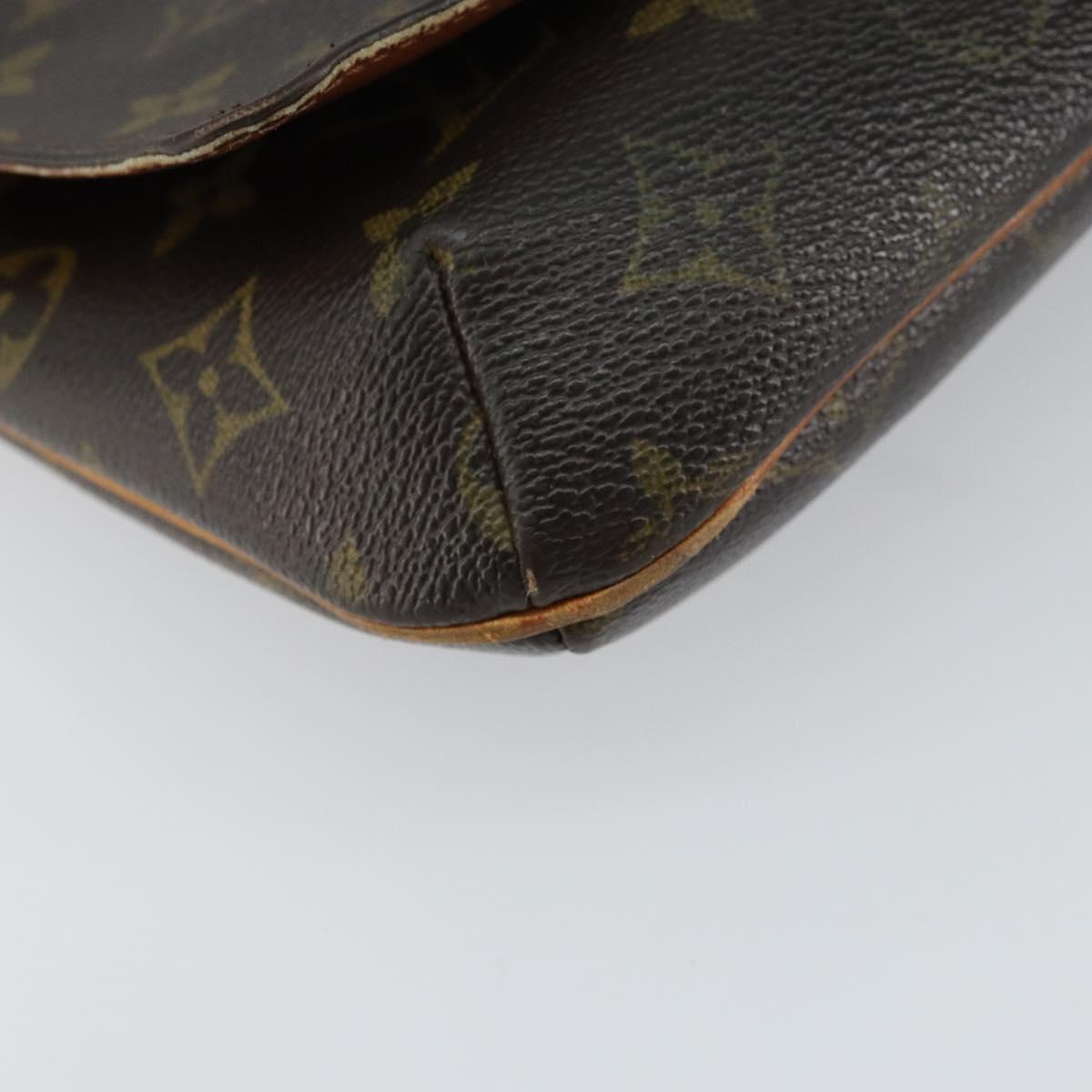 LOUIS VUITTON Monogram Musette Tango Long Strap Shoulder Bag M51388 Auth BA9143