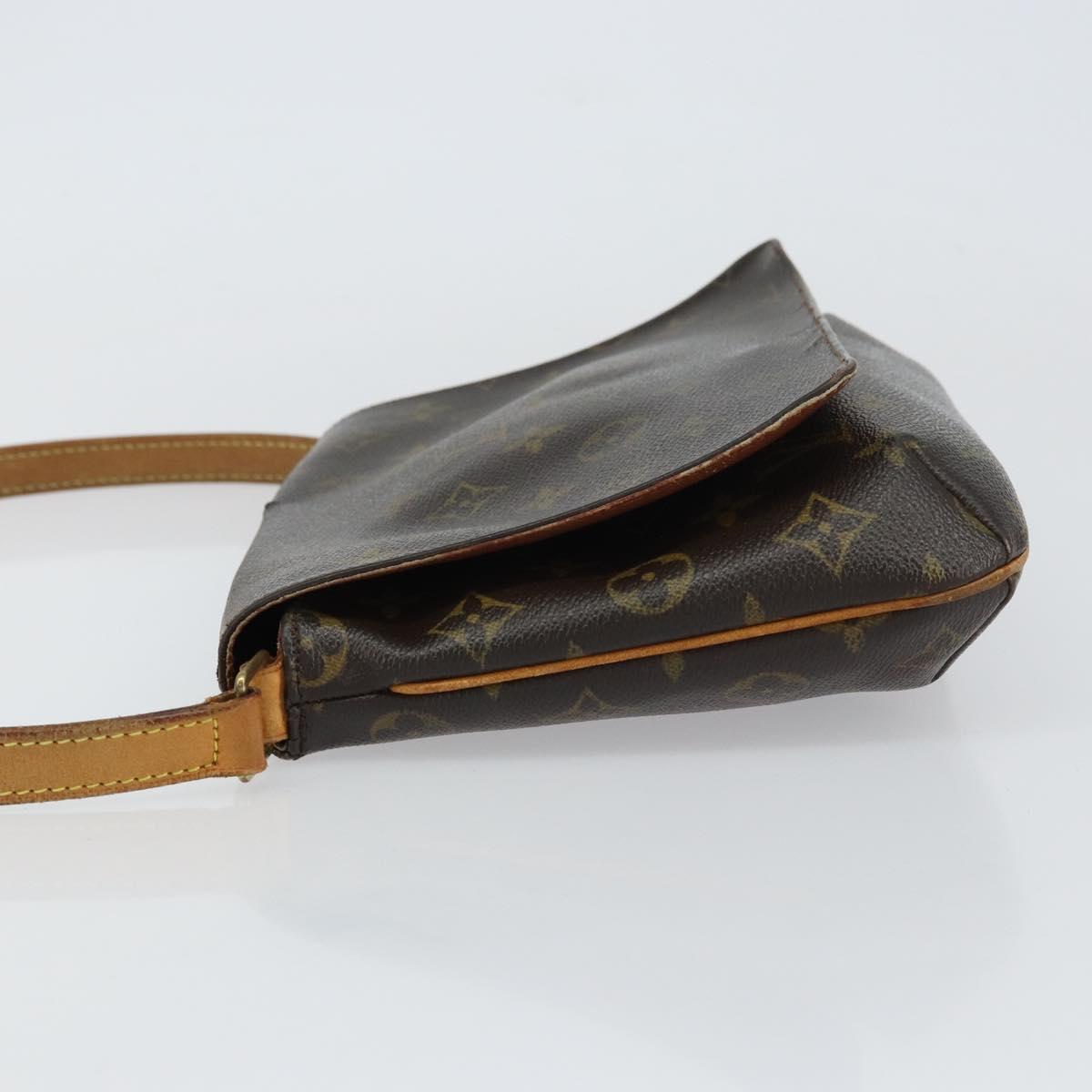 LOUIS VUITTON Monogram Musette Tango Long Strap Shoulder Bag M51388 Auth BA9143