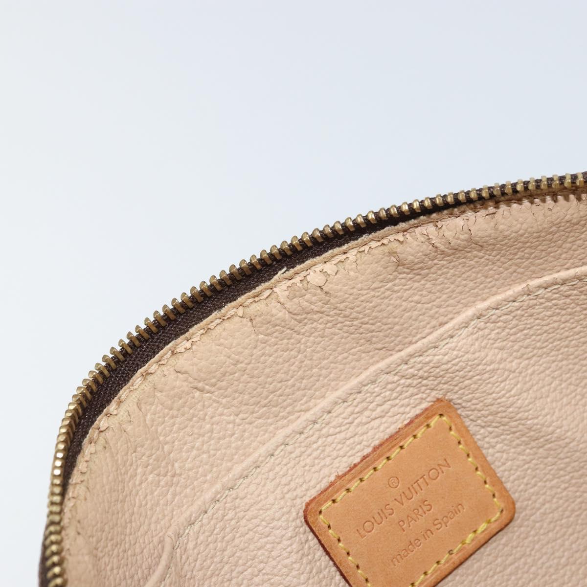 LOUIS VUITTON Monogram Pochette Cosmetic PM Pouch M43998 LV Auth BA9147