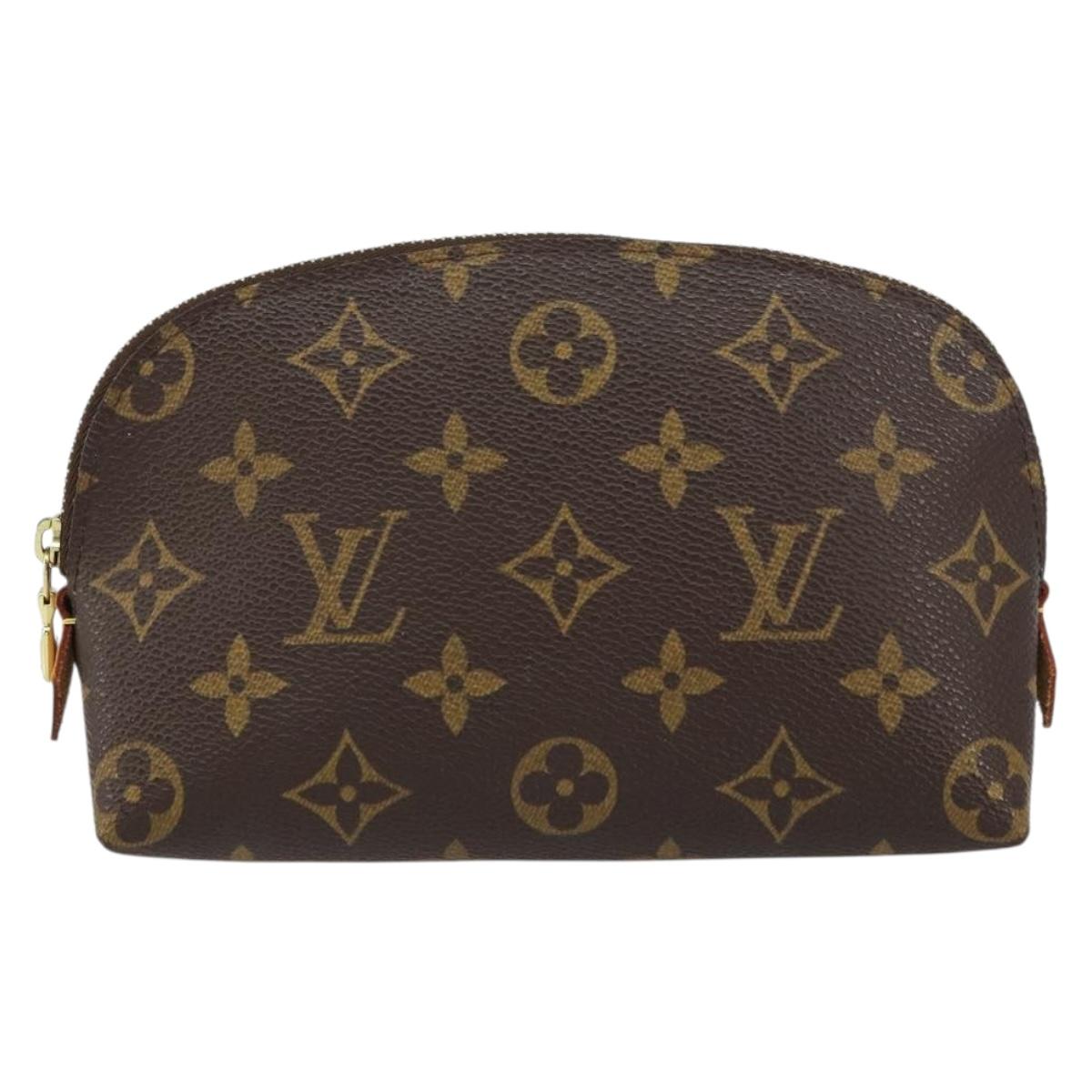 LOUIS VUITTON Monogram Pochette Cosmetic PM Pouch M43998 LV Auth BA9147