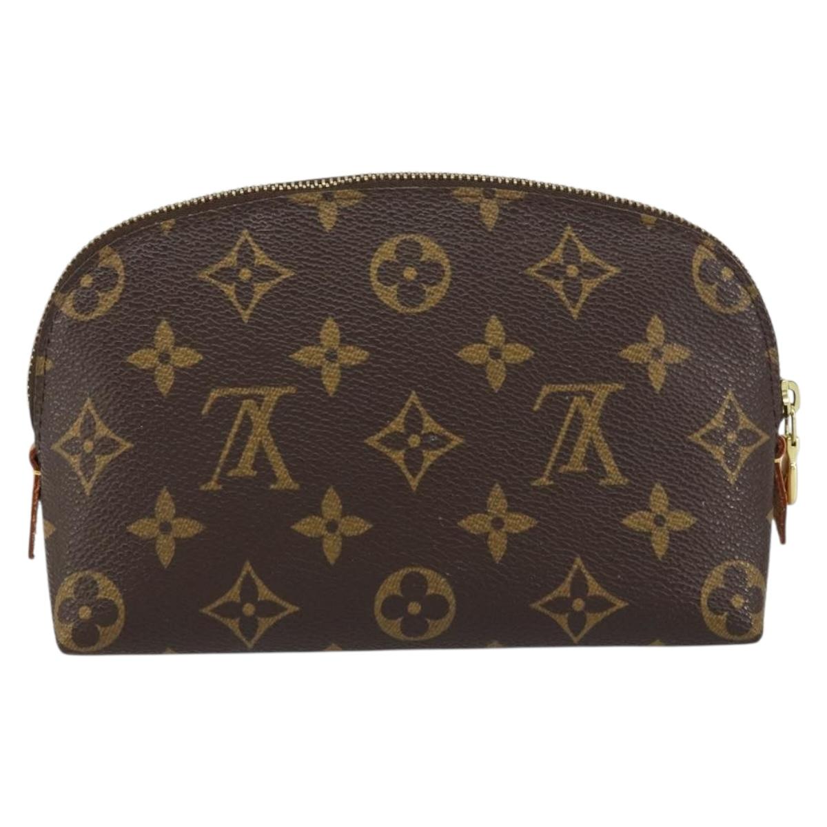 LOUIS VUITTON Monogram Pochette Cosmetic PM Pouch M43998 LV Auth BA9147