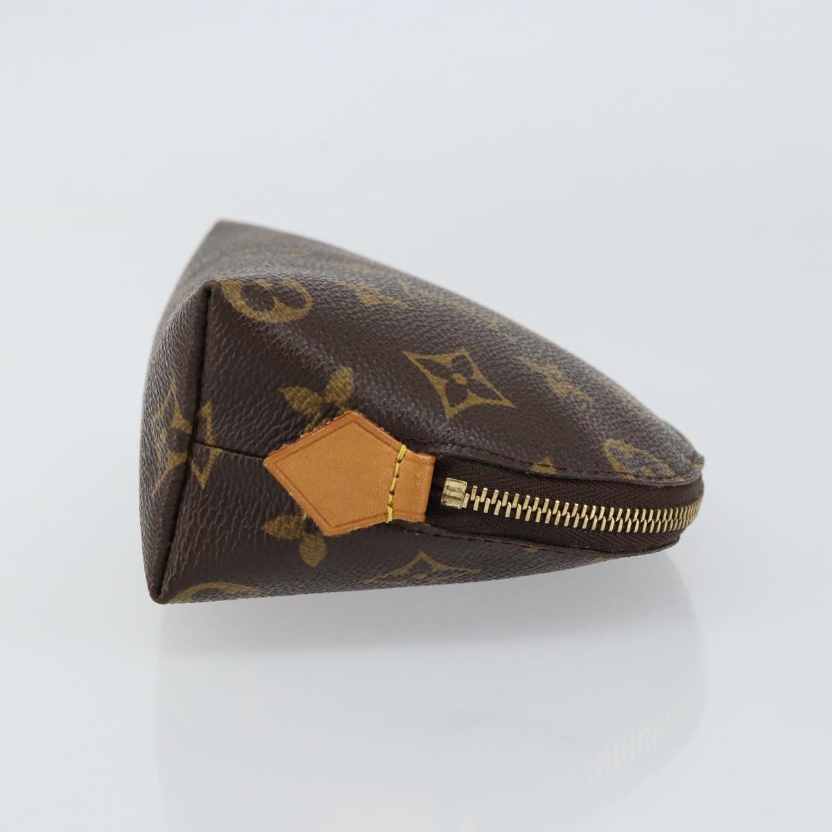 LOUIS VUITTON Monogram Pochette Cosmetic PM Pouch M43998 LV Auth BA9147