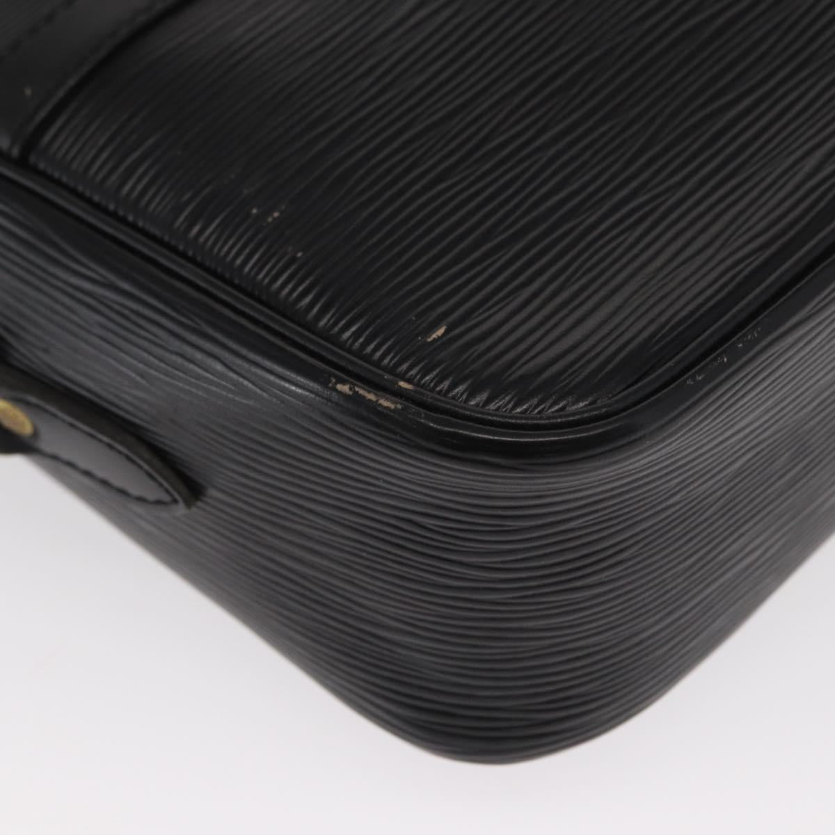 LOUIS VUITTON Epi Trocadero 27 Shoulder Bag Black M52312 LV Auth BA9151