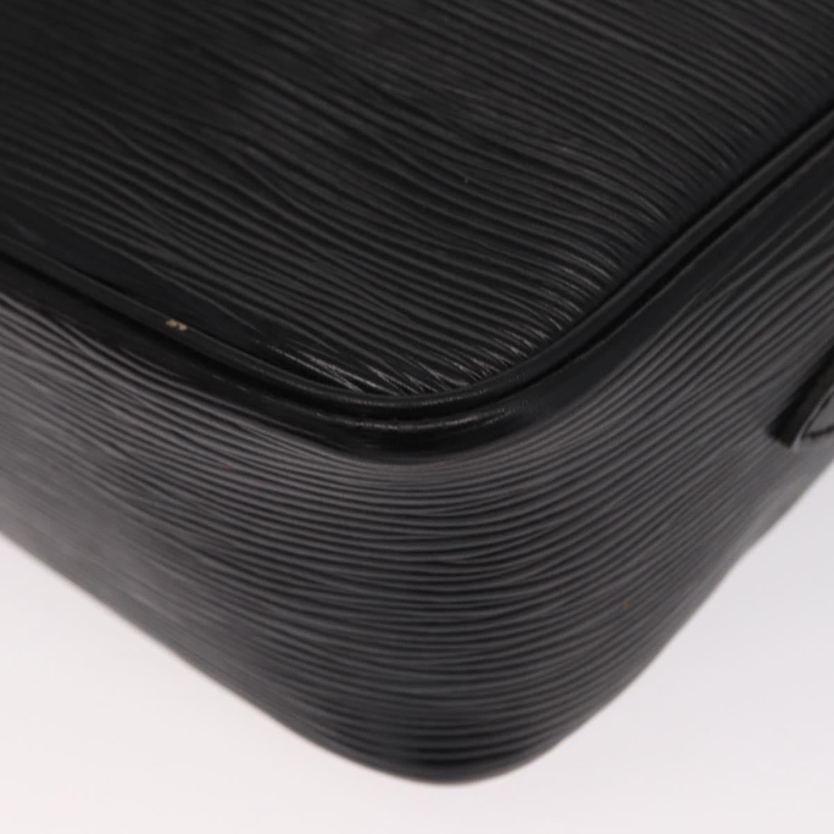 LOUIS VUITTON Epi Trocadero 27 Shoulder Bag Black M52312 LV Auth BA9151