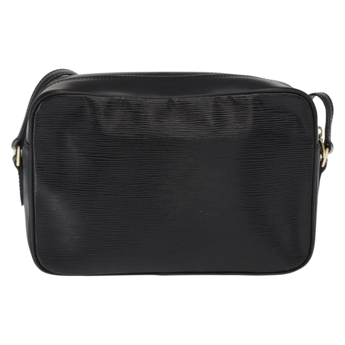 LOUIS VUITTON Epi Trocadero 27 Shoulder Bag Black M52312 LV Auth BA9151