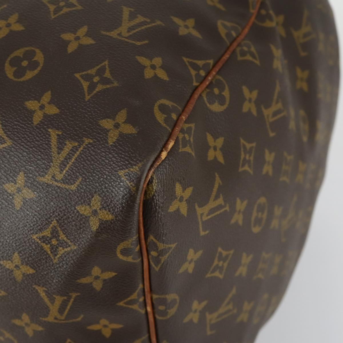 LOUIS VUITTON Monogram Keepall 55 Boston Bag M41424 LV Auth BA9184
