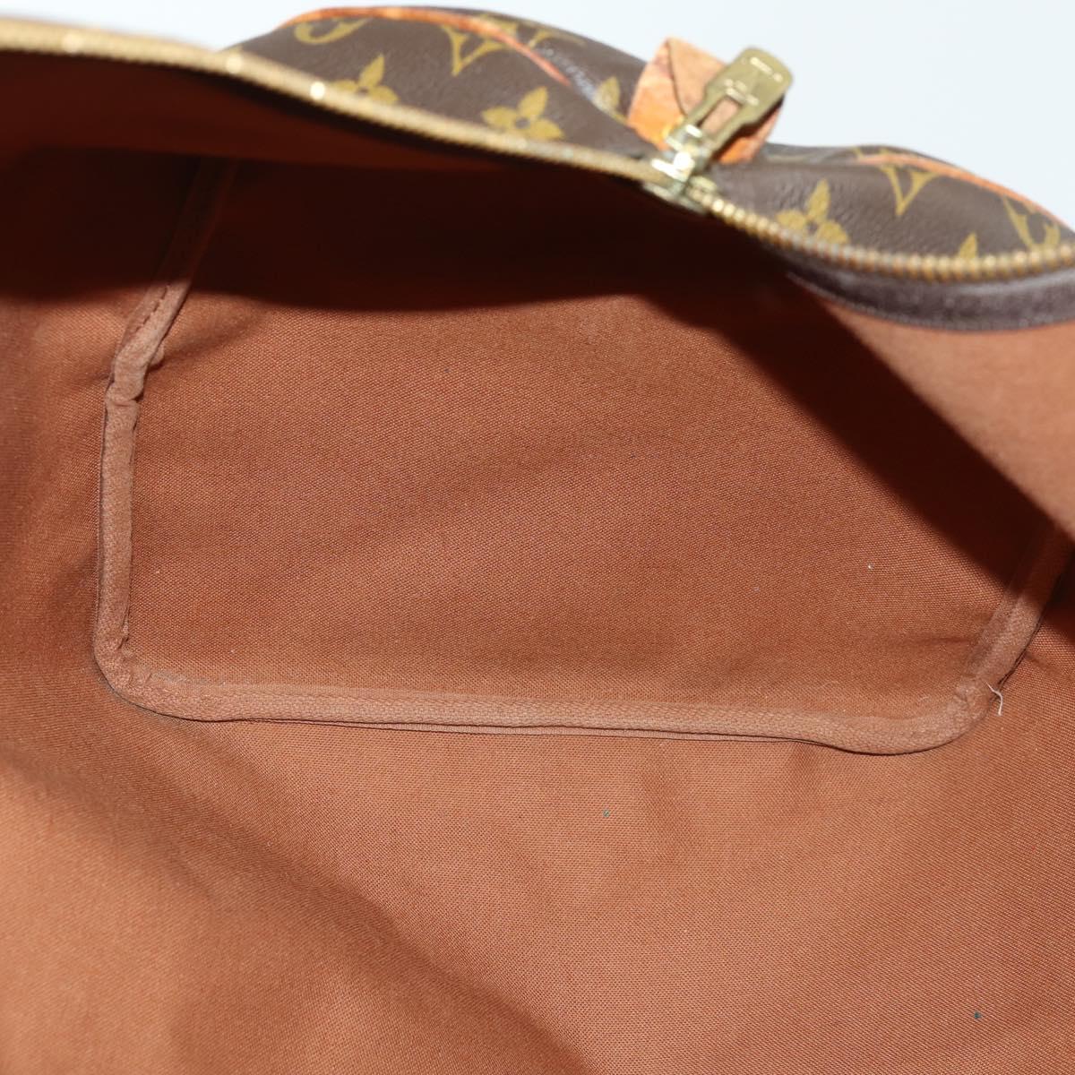 LOUIS VUITTON Monogram Keepall 55 Boston Bag M41424 LV Auth BA9184