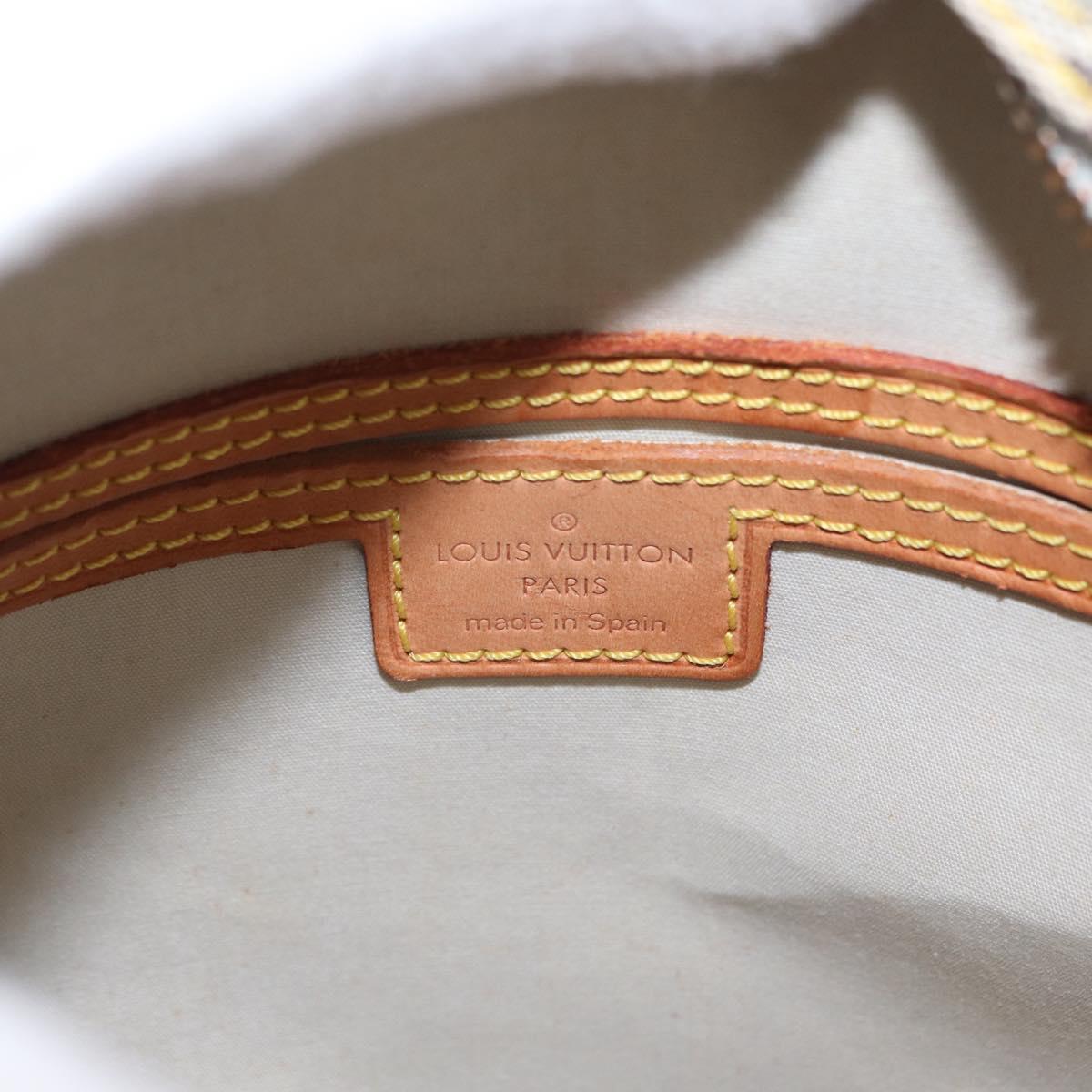 LOUIS VUITTON Monogram Mini Jeanne GM Shoulder Bag Blue M92000 LV Auth BA9185