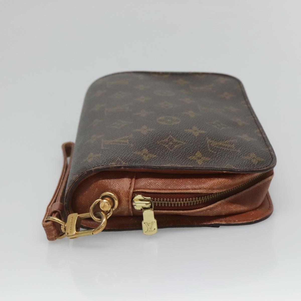 LOUIS VUITTON Monogram Orsay Clutch Bag M51790 LV Auth BA919