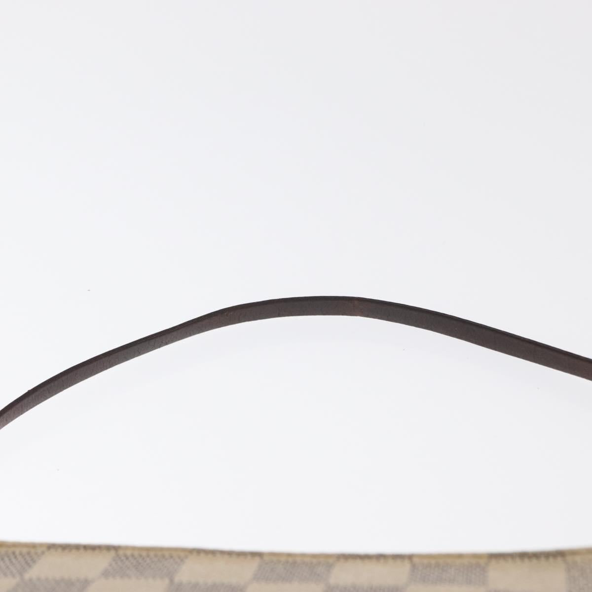 LOUIS VUITTON Damier Azur Pochette Accessoires Pouch N51986 LV Auth BA9215