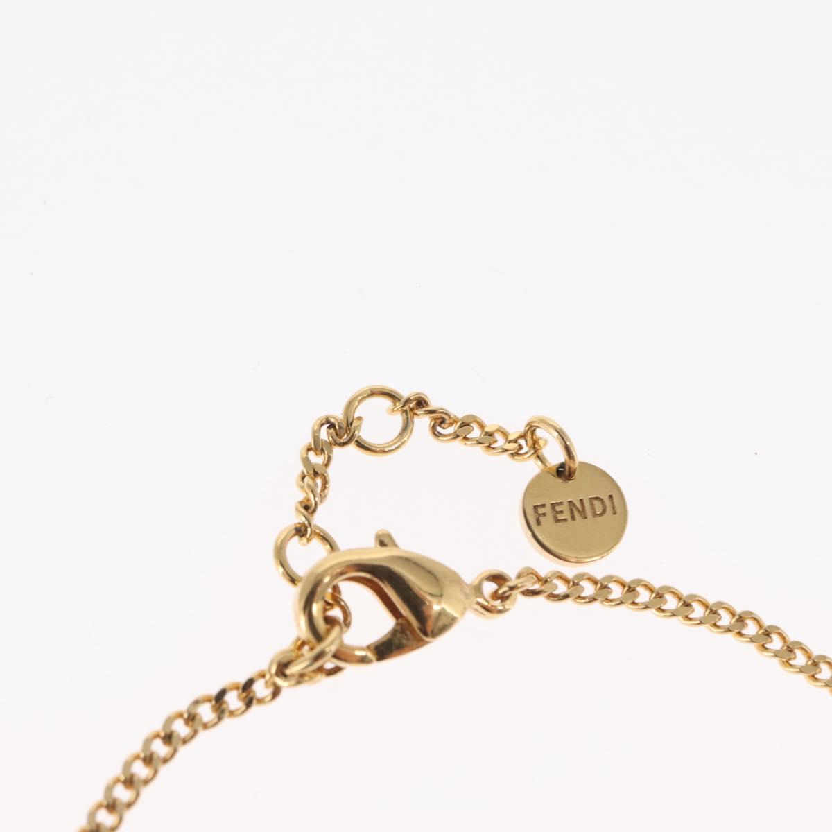 FENDI Pokemon x Fragment Pokemon Ball Bracelet metal Gold Tone Auth BA9231SAM