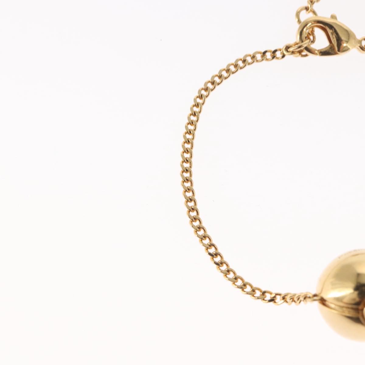 FENDI Pokemon x Fragment Pokemon Ball Bracelet metal Gold Tone Auth BA9231SAM