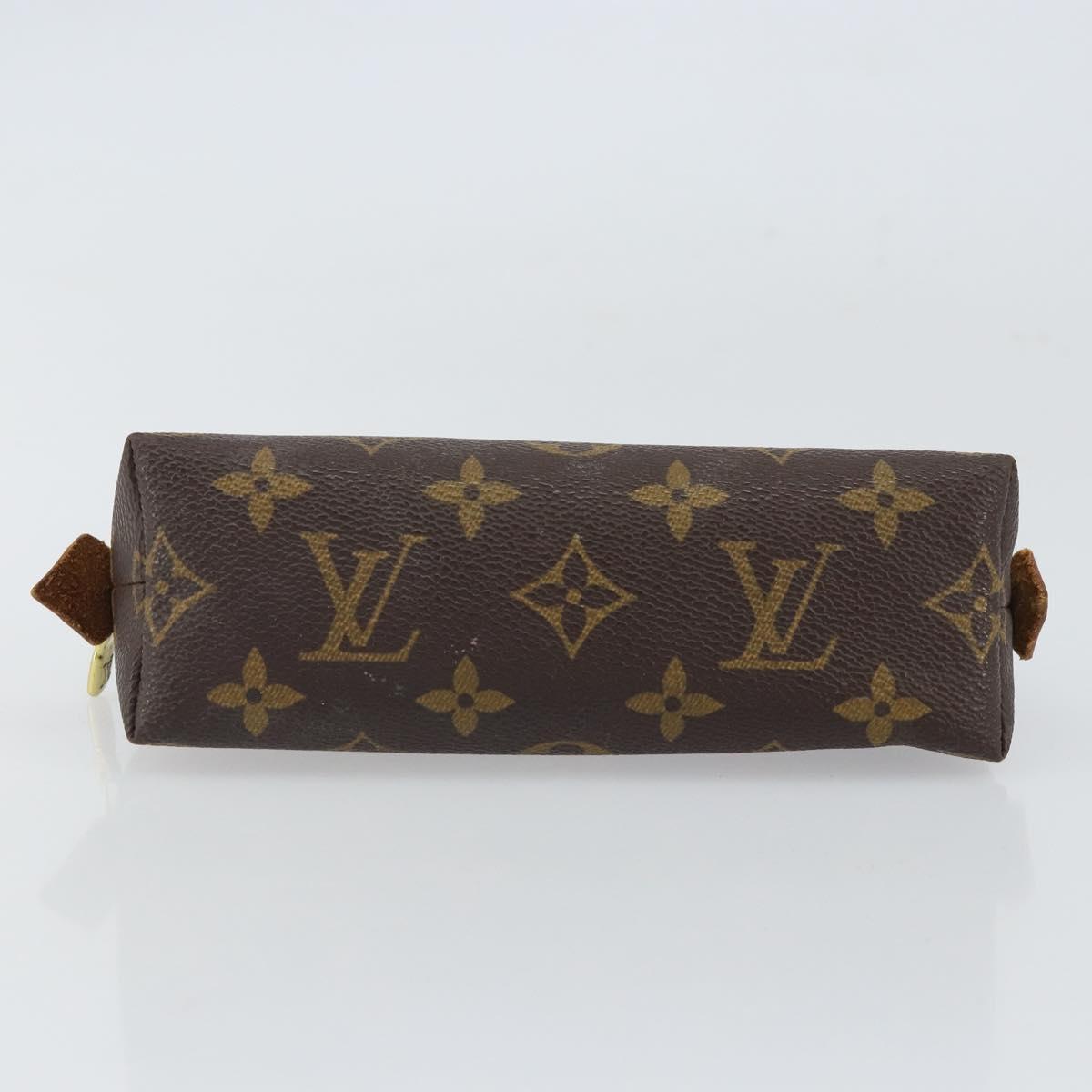 LOUIS VUITTON Monogram Pochette Cosmetic PM Pouch M43998 LV Auth BA9236