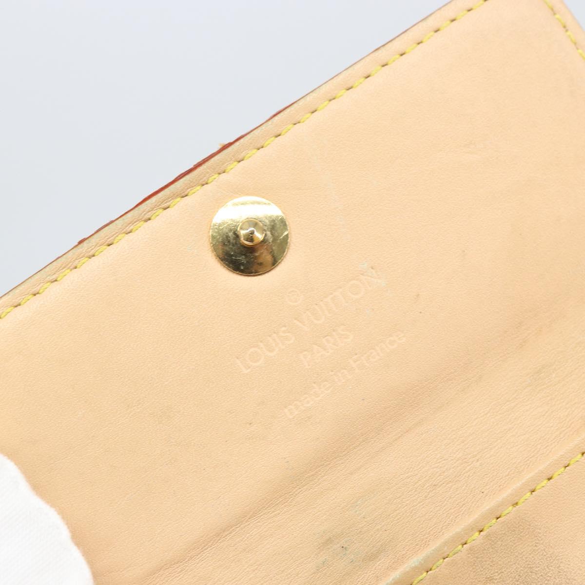 LOUIS VUITTON Monogram Multicolor Multicles 4 Key Case White M93731 Auth BA9258