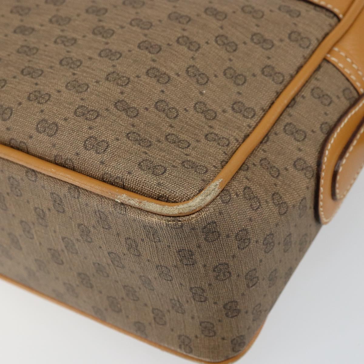 GUCCI GG Supreme Shoulder Bag PVC Beige Gold 001 56 0942 Auth BA9284