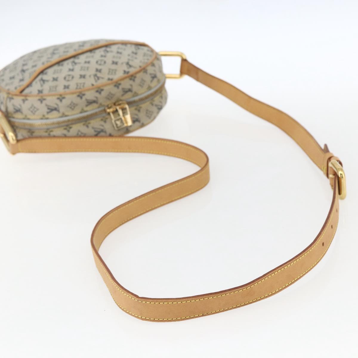 LOUIS VUITTON Monogram Mini Jeanne GM Shoulder Bag Blue M92000 LV Auth BA9290