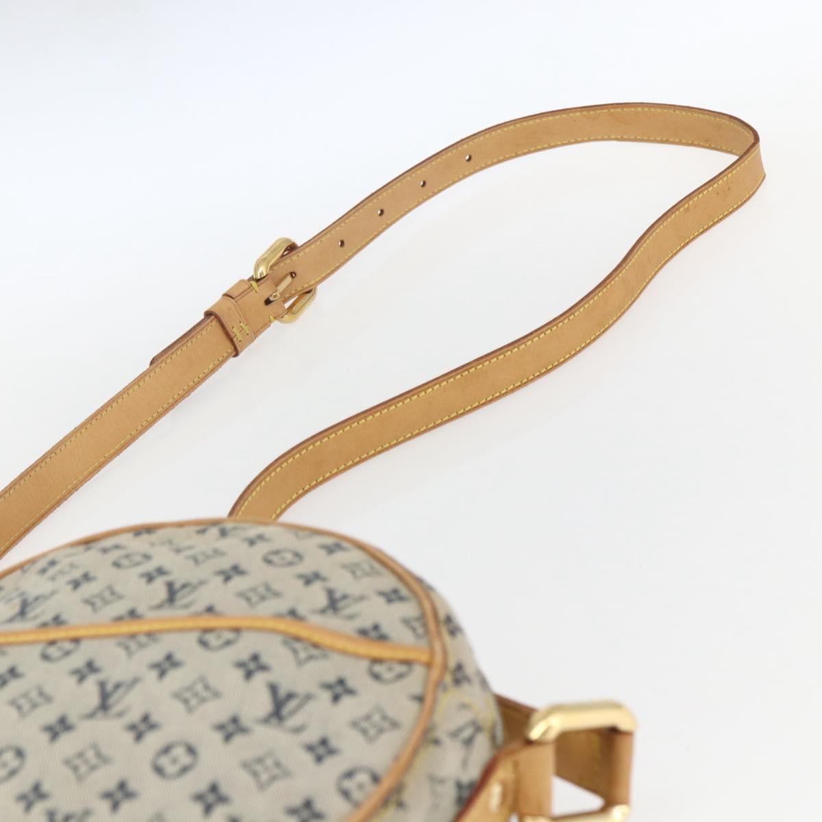 LOUIS VUITTON Monogram Mini Jeanne GM Shoulder Bag Blue M92000 LV Auth BA9290