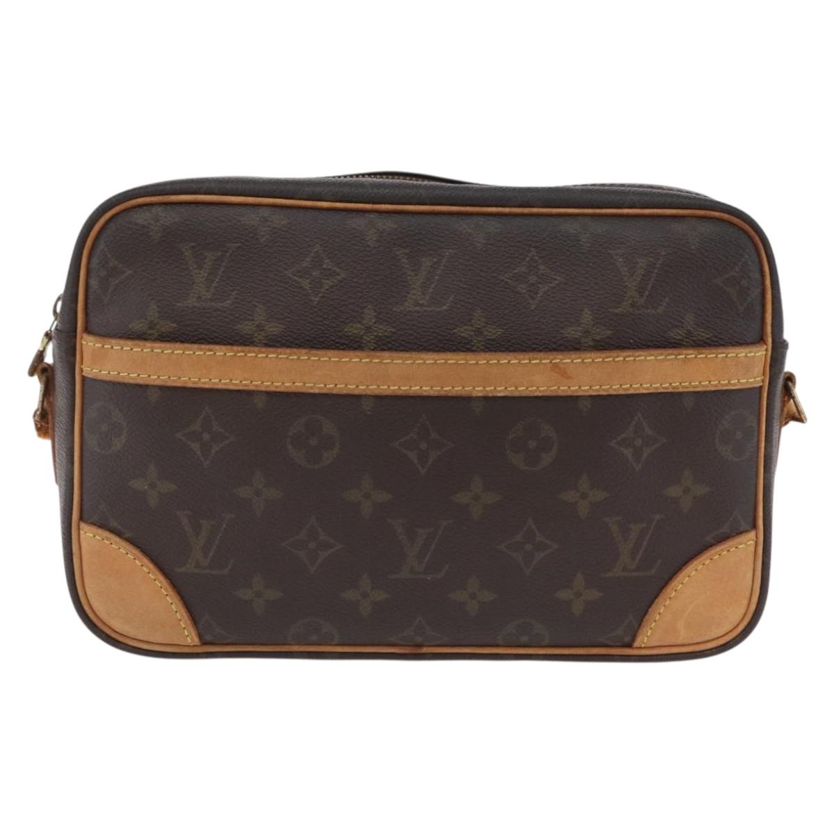LOUIS VUITTON Monogram Trocadero 27 Shoulder Bag M51274 LV Auth BA9296