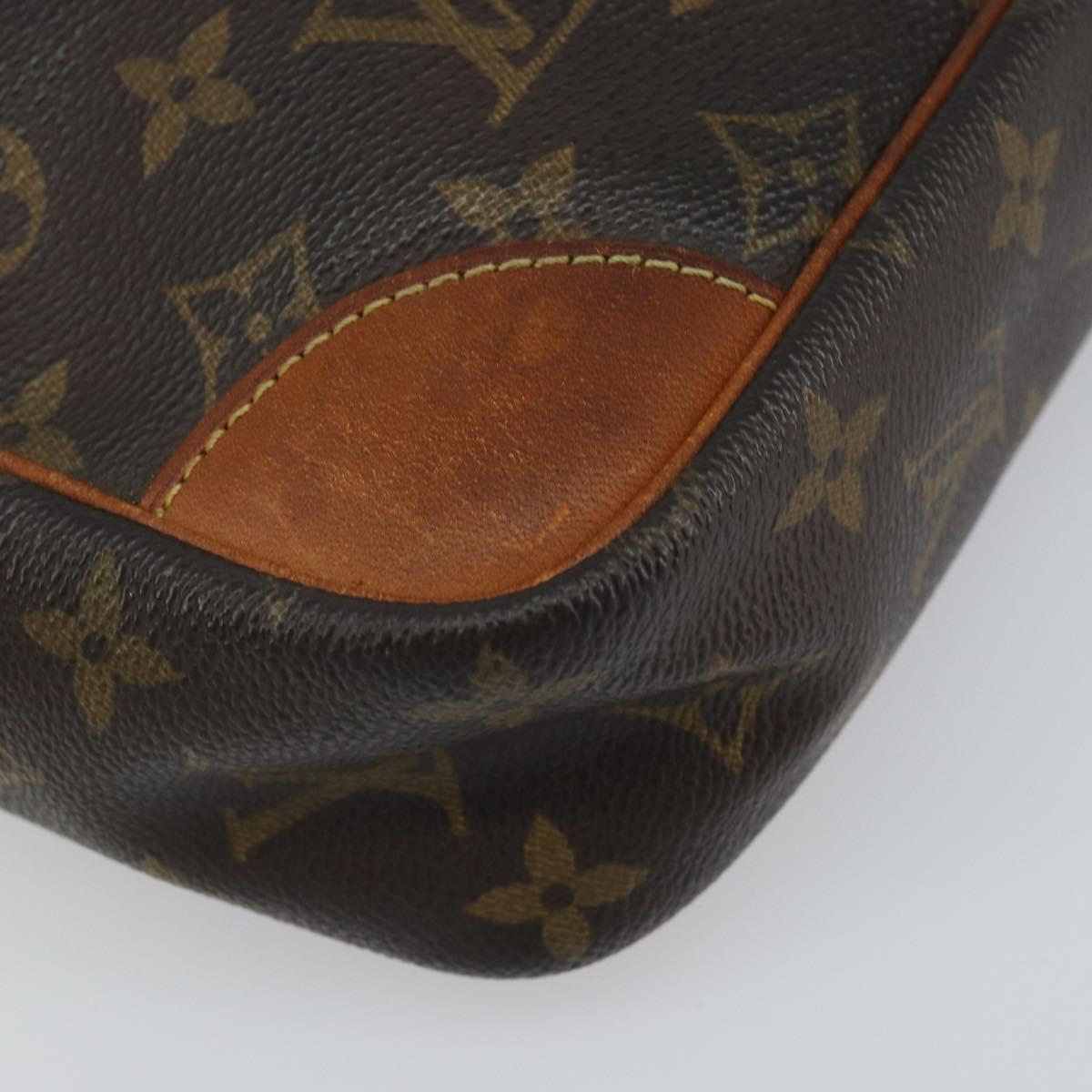 LOUIS VUITTON Monogram Compiegne 28 Clutch Bag M51845 LV Auth BA9307