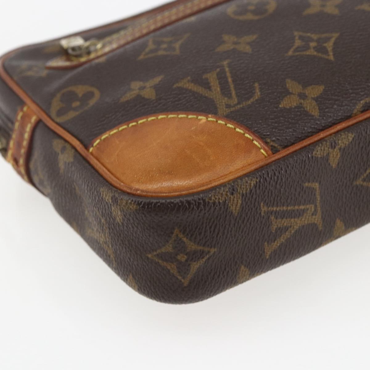 LOUIS VUITTON Monogram Marly Dragonne GM Clutch Bag M51825 LV Auth BA9309