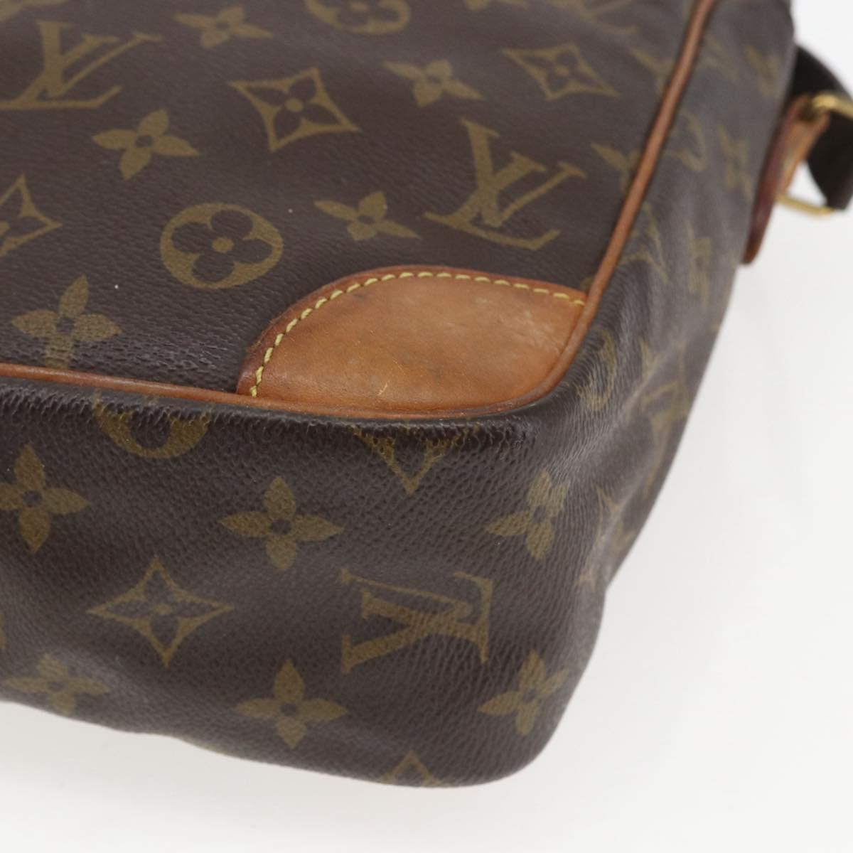 LOUIS VUITTON Monogram Danube MM Shoulder Bag M45264 LV Auth BA9320