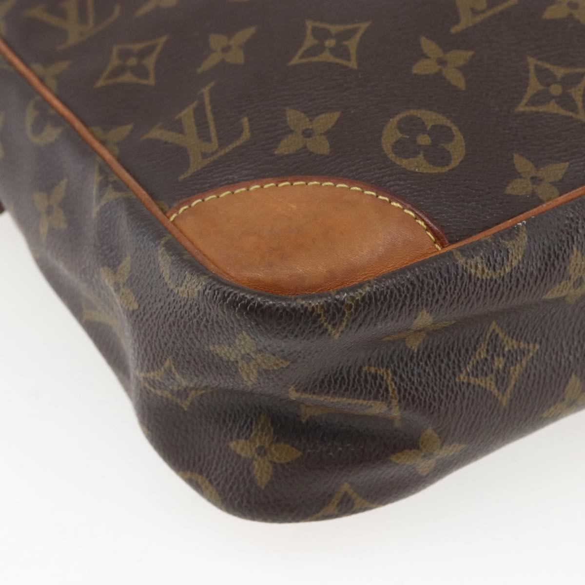 LOUIS VUITTON Monogram Danube MM Shoulder Bag M45264 LV Auth BA9320