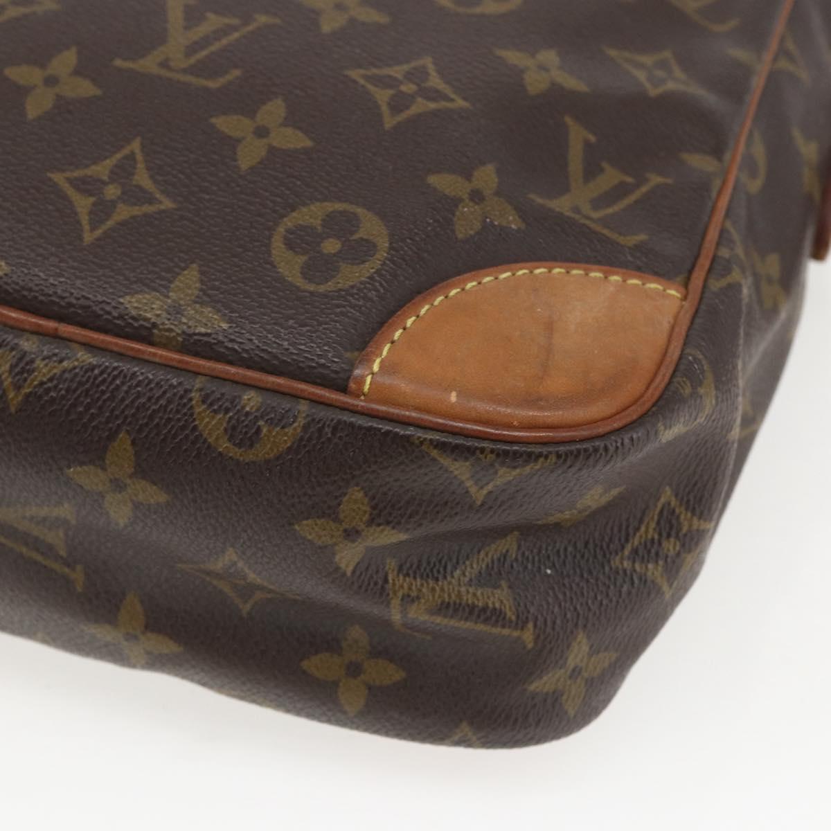 LOUIS VUITTON Monogram Danube MM Shoulder Bag M45264 LV Auth BA9320