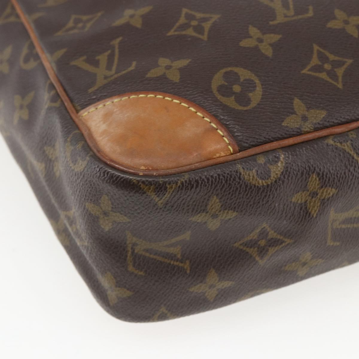 LOUIS VUITTON Monogram Danube MM Shoulder Bag M45264 LV Auth BA9320