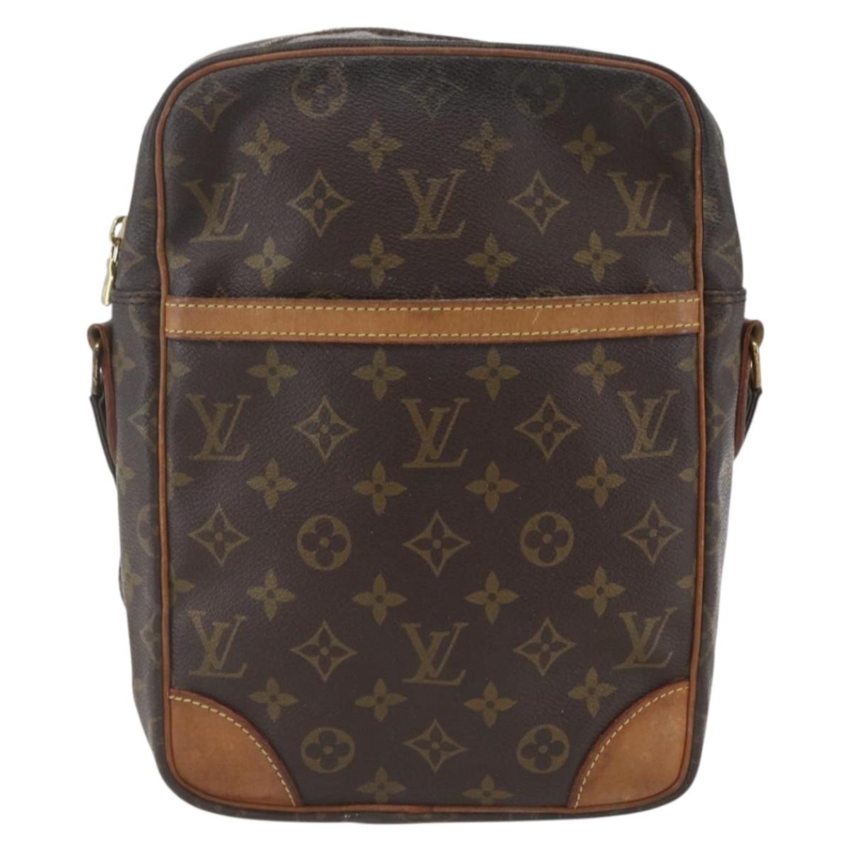 LOUIS VUITTON Monogram Danube MM Shoulder Bag M45264 LV Auth BA9320