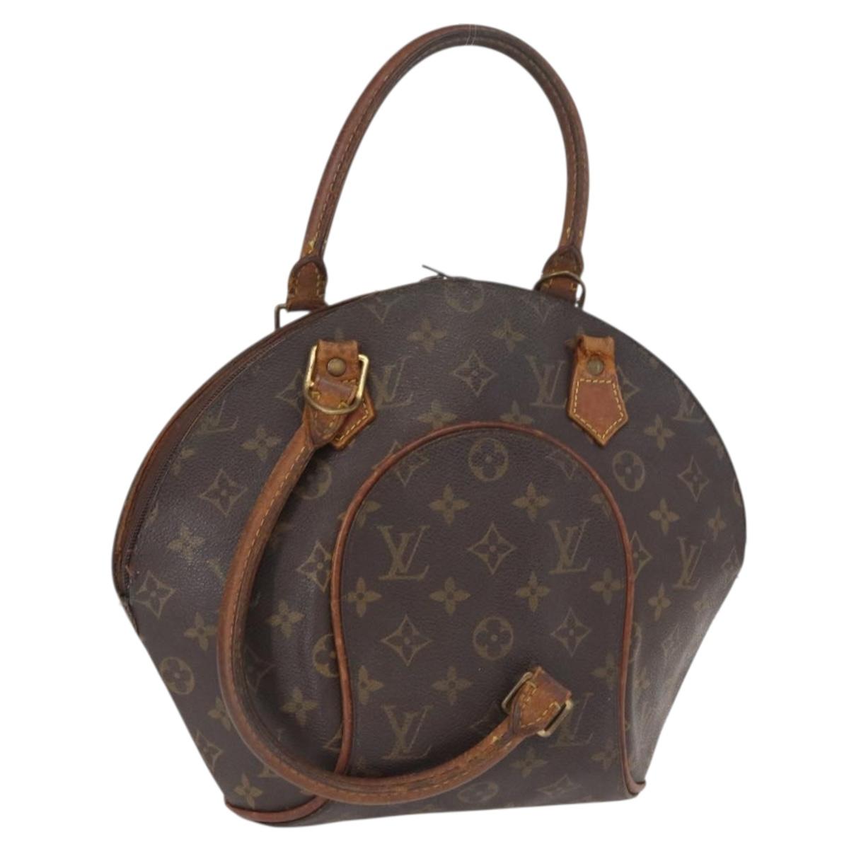 LOUIS VUITTON Monogram Ellipse PM Hand Bag M51127 LV Auth BA9321