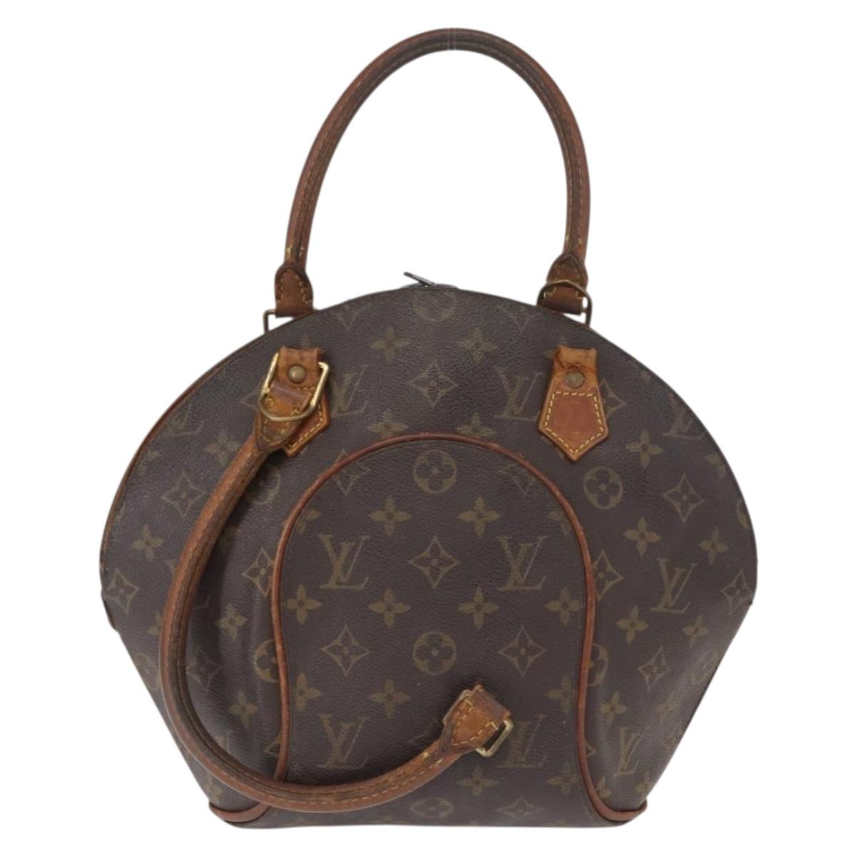 LOUIS VUITTON Monogram Ellipse PM Hand Bag M51127 LV Auth BA9321