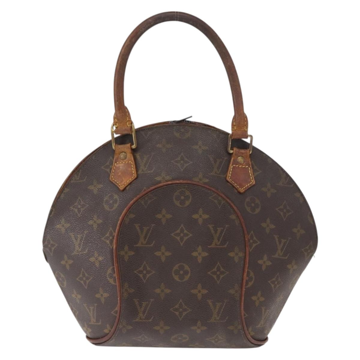 LOUIS VUITTON Monogram Ellipse PM Hand Bag M51127 LV Auth BA9321