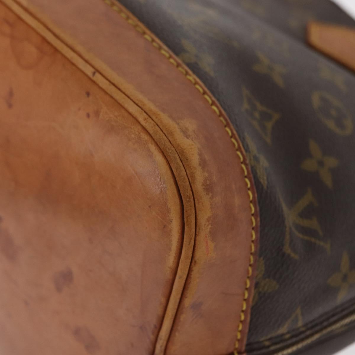 LOUIS VUITTON Monogram Alma Hand Bag M51130 LV Auth BA9322