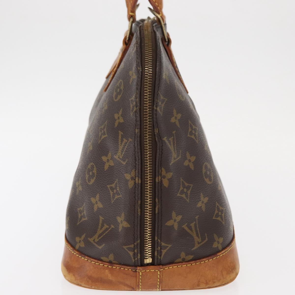 LOUIS VUITTON Monogram Alma Hand Bag M51130 LV Auth BA9322