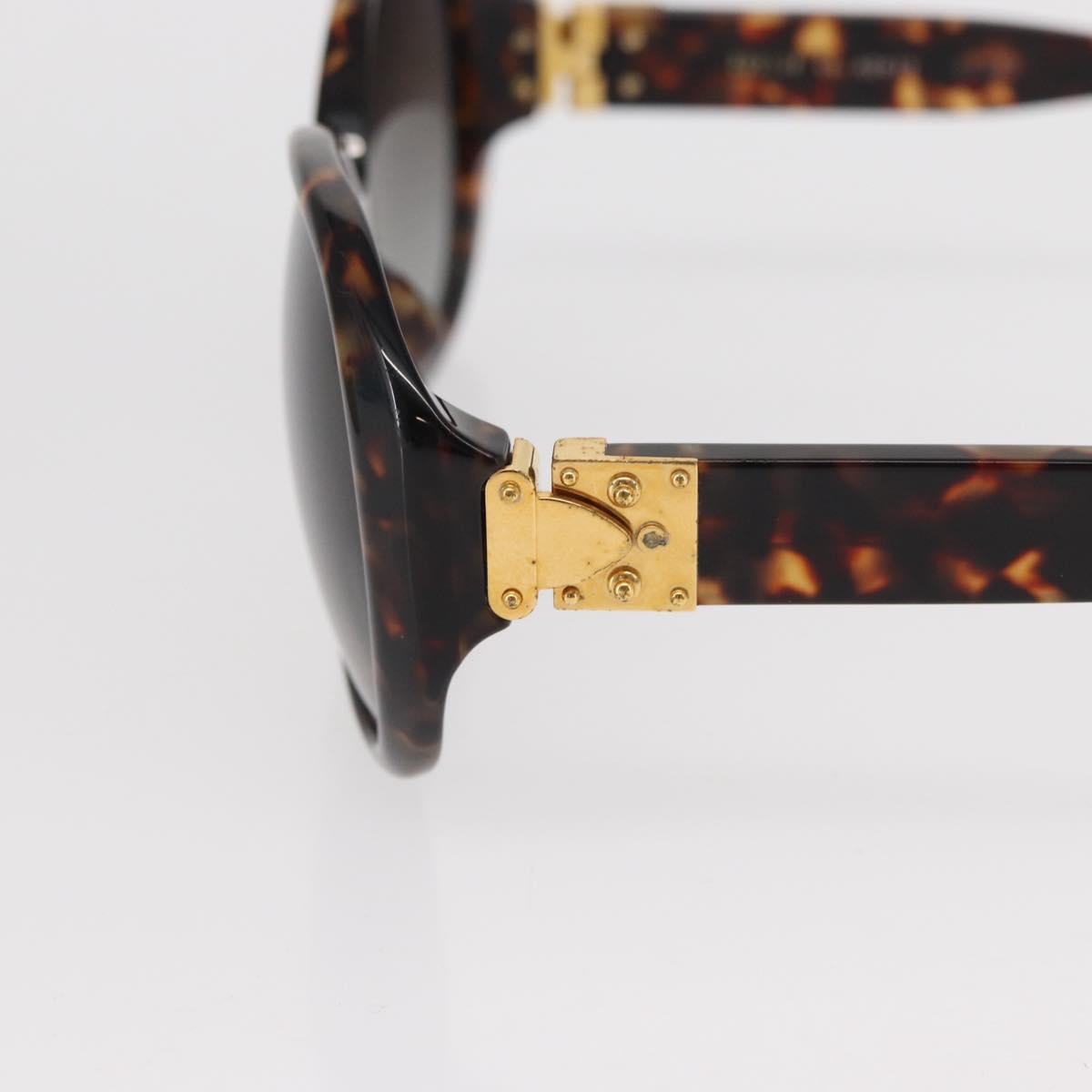 LOUIS VUITTON Supson Oversized Sunglasses plastic Brown LV Auth BA9323