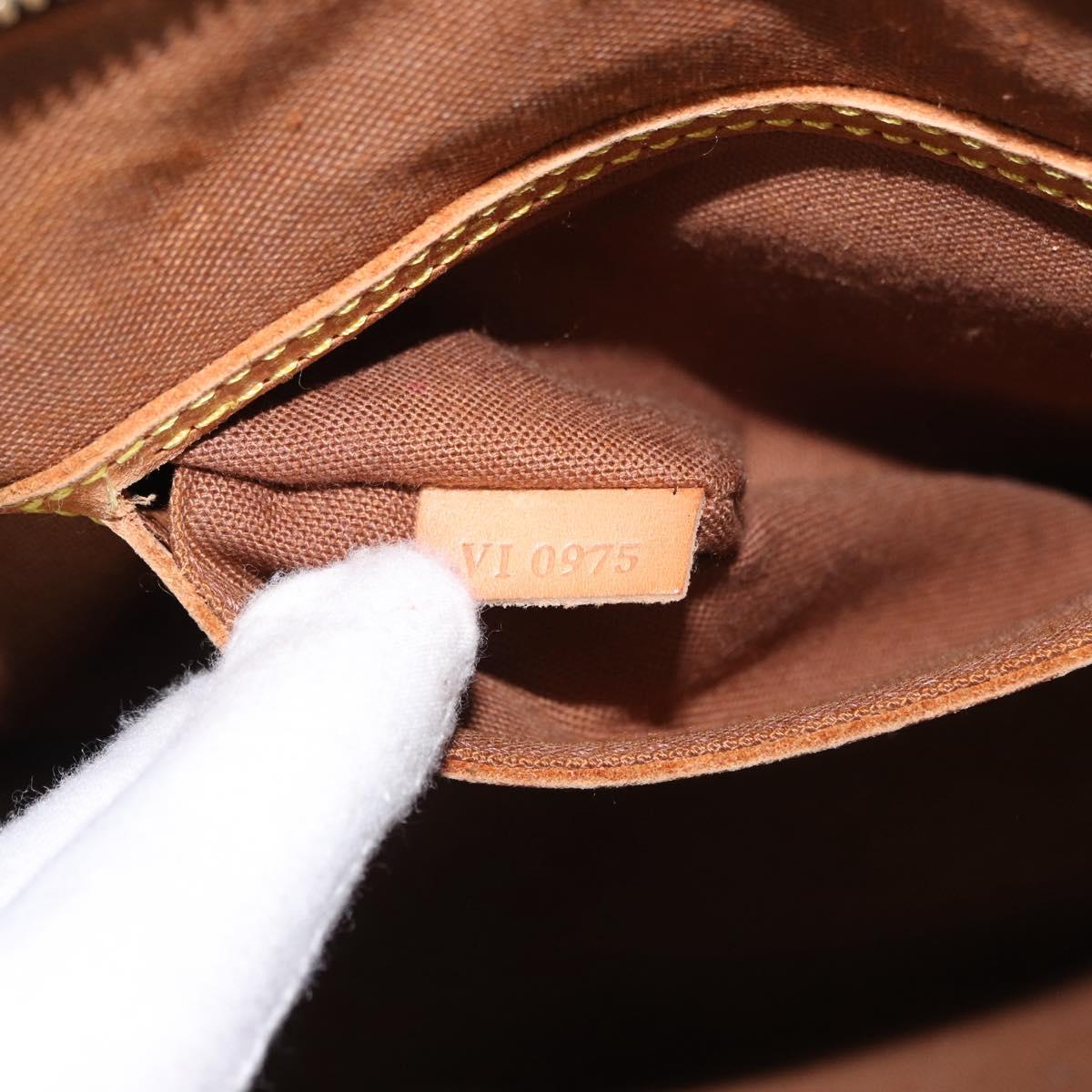 LOUIS VUITTON Monogram Alma Hand Bag M51130 LV Auth BA9326
