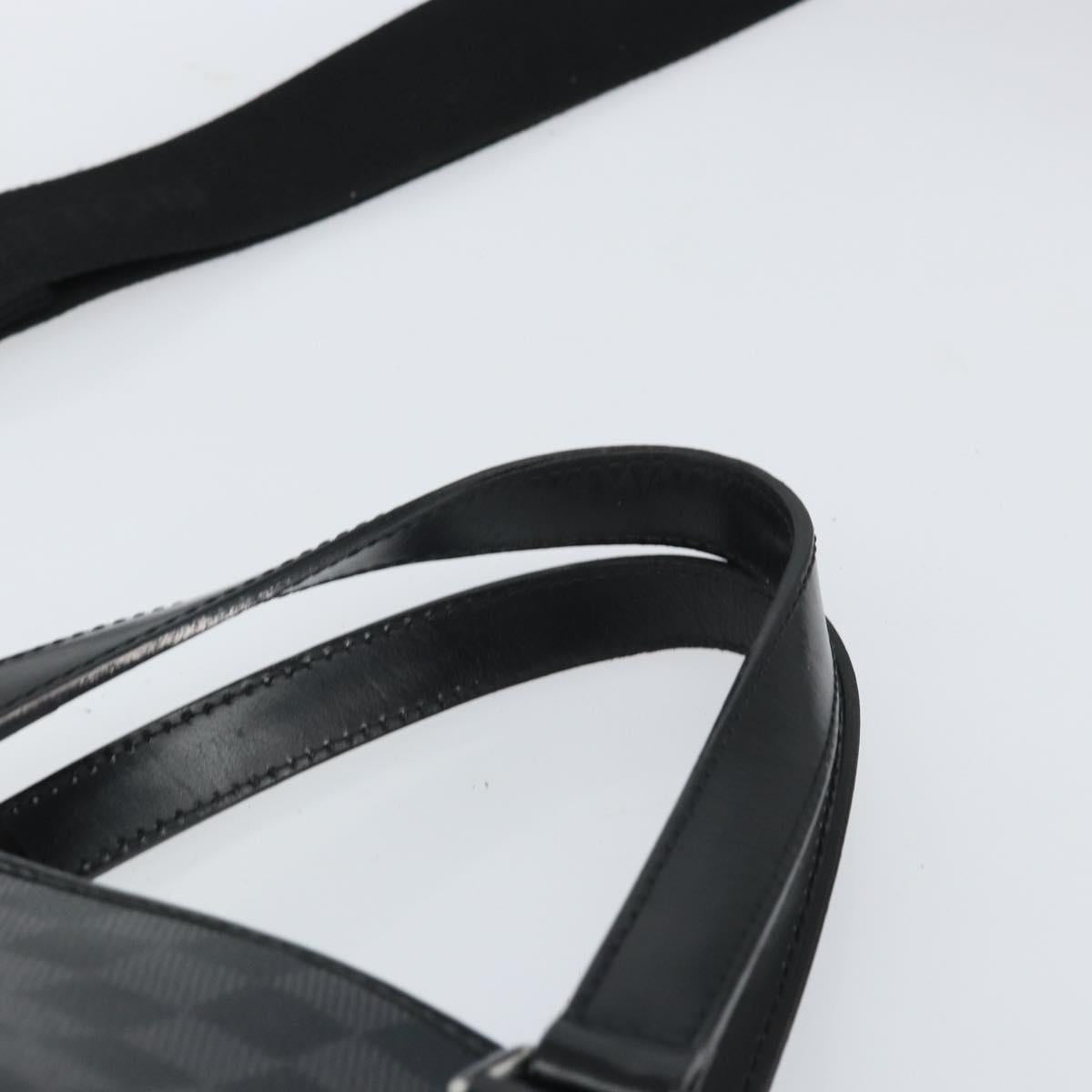 LOUIS VUITTON Damier Graphite Tadao Shoulder Bag 2way N51192 LV Auth BA9332