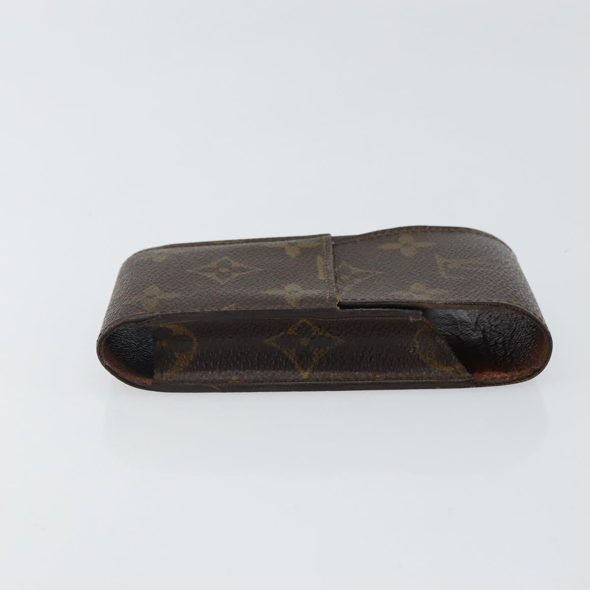 LOUIS VUITTON Monogram Etui Cigarette Case M63024 LV Auth BA9351